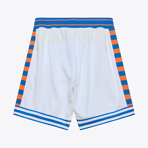 New York Knicks 2015-16 White Authentic Shorts