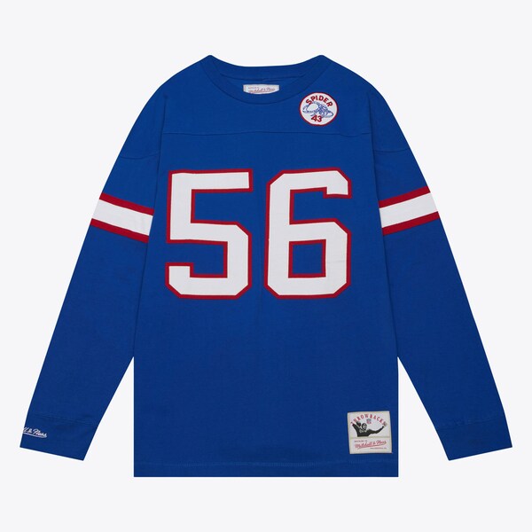 Lawrence Taylor New York Giants Royal Retired Player Name & Number Long Sleeve T-Shirt