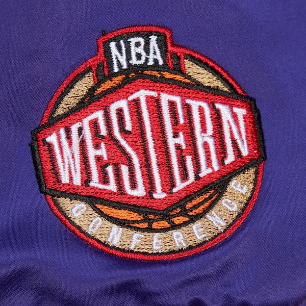 Phoenix Suns Purple Team OG 3.0 Satin Full Snap Jacket