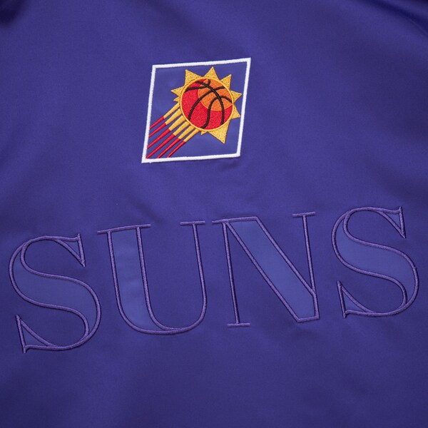 Phoenix Suns Purple Team OG 3.0 Satin Full Snap Jacket