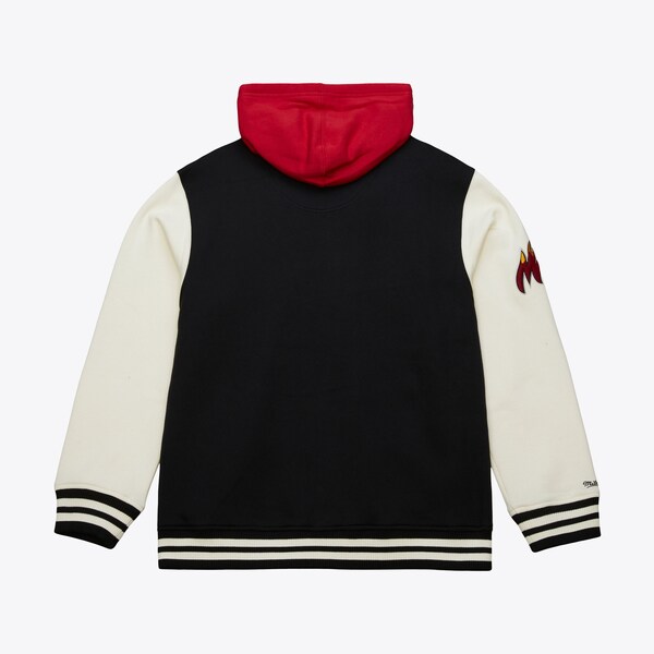 Miami Heat Black Courtside Fleece Full-Snap Jacket 3 Miami Heat Black Courtside Fleece Full-Snap Jacket