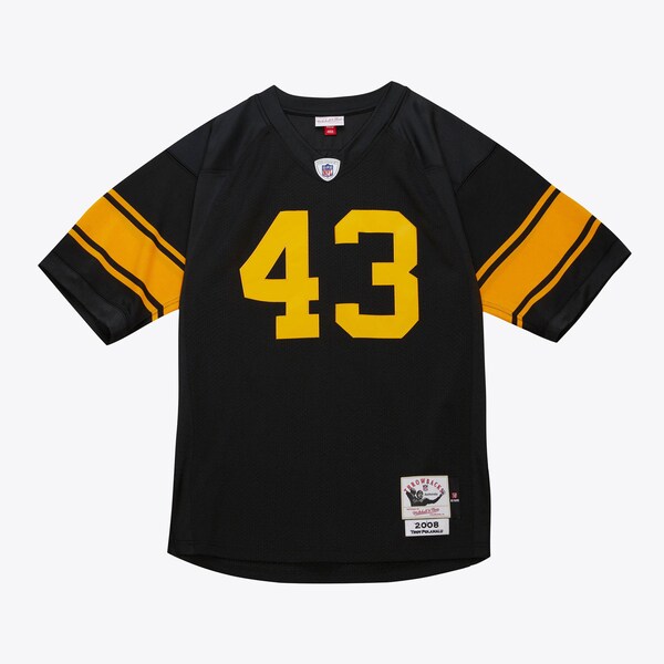 Troy Polamalu Pittsburgh Steelers Black 2008 Authentic Player Jersey