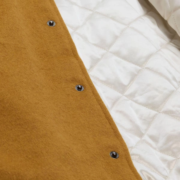 Oakland Raiders Brown/Cream Dusted Varsity Full-Snap Jacket 6 Oakland Raiders Brown/Cream Dusted Varsity Full-Snap Jacket