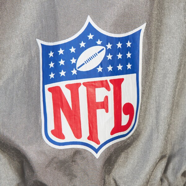 Oakland Raiders Black Vintage Logo Big Shot Premium Windbreaker Full-Zip Jacket