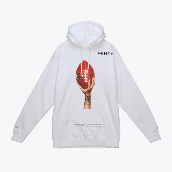 M&N x FENTY White M&N x FENTY Icon Pullover Hoodie