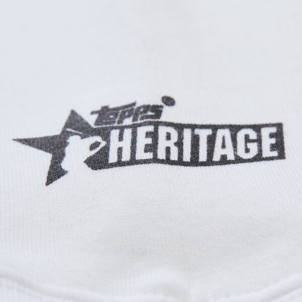 M&N x Topps White Heritage Baseball 76 Trading Cards Crewneck Sweatshirt 6 M&N x Topps White Heritage Baseball 76 Trading Cards Crewneck Sweatshirt