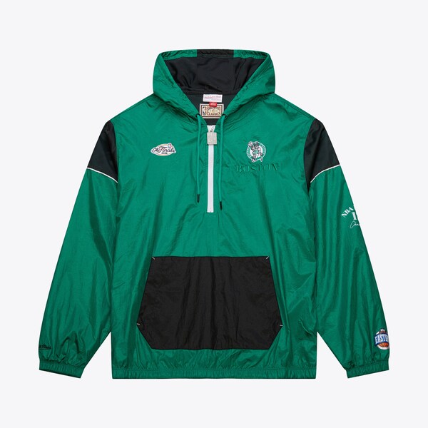 Boston Celtics Kelly Green Team OG 3.0 Anorak Quarter-Zip Jacket
