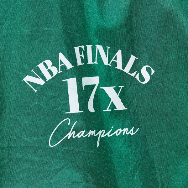 Boston Celtics Kelly Green Team OG 3.0 Anorak Quarter-Zip Jacket