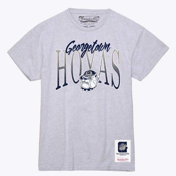 Women's Georgetown Hoyas Heather Gray Script Arc T-Shirt