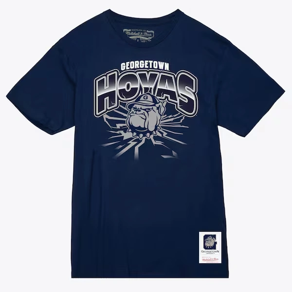 Georgetown Hoyas Navy Earthquake T-Shirt