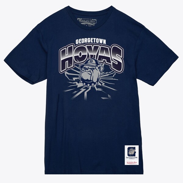 Georgetown Hoyas Navy Earthquake T-Shirt