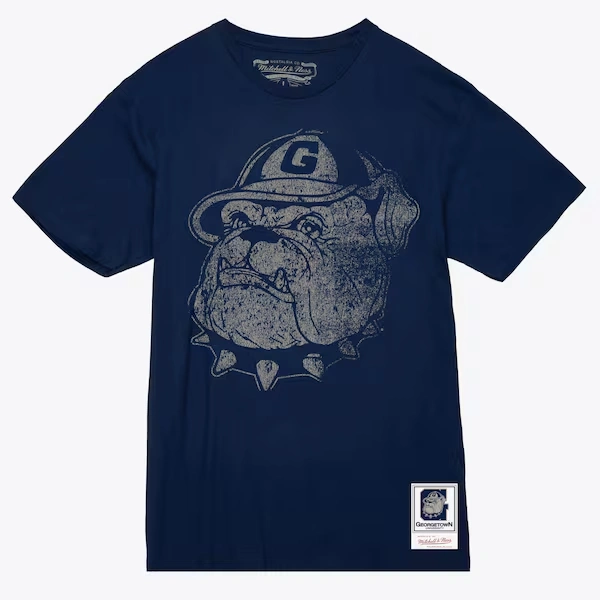 Georgetown Hoyas Navy Big Logo T-Shirt