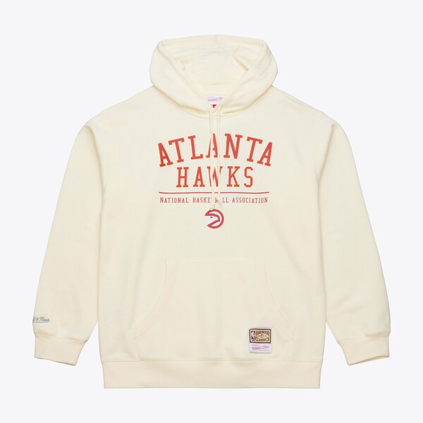 Atlanta Hawks Cream Walk-Off Fleece Hoodie