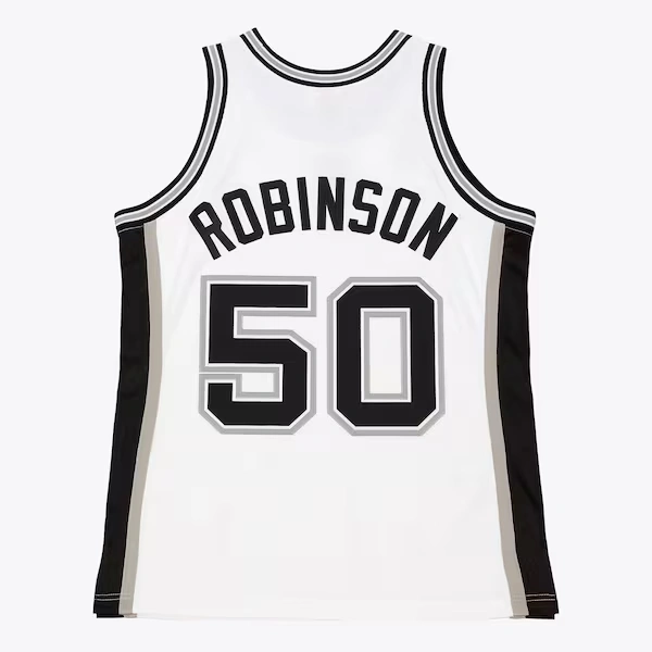 David Robinson San Antonio Spurs 2002-03 White Authentic Jersey
