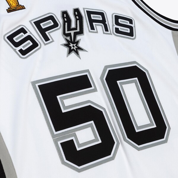 David Robinson San Antonio Spurs 2002-03 White Authentic Jersey