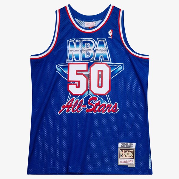 David Robinson 1992 NBA All-Star Game Royal Swingman Player Jersey