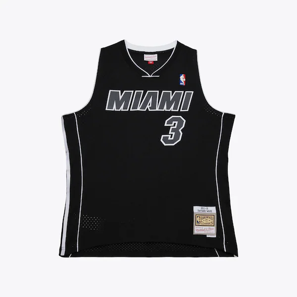 Dwyane Wade Miami Heat 2011-12 Black Swingman Jersey