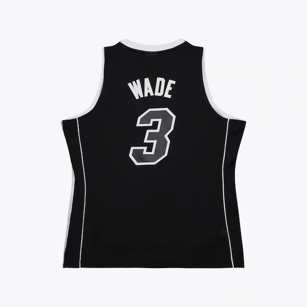 Dwyane Wade Miami Heat 2011-12 Black Swingman Jersey 3 Dwyane Wade Miami Heat 2011-12 Black Swingman Jersey