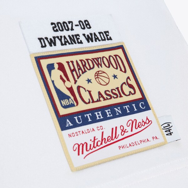 Dwyane Wade Miami Heat 2007-08 White Authentic Jersey 5 Dwyane Wade Miami Heat 2007-08 White Authentic Jersey