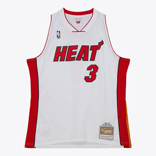 Dwyane Wade Miami Heat 2005-06 White Swingman Jersey