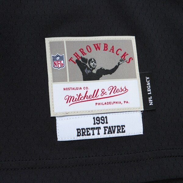 Brett Favre Atlanta Falcons 1991 Black Legacy Player Jersey 5 Brett Favre Atlanta Falcons 1991 Black Legacy Player Jersey