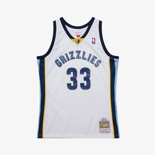 Marc Gasol Memphis Grizzlies 2010-11 White Swingman Jersey