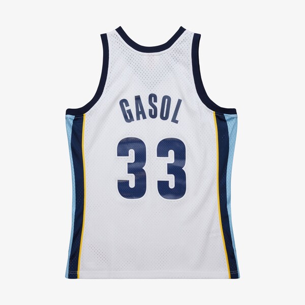 Marc Gasol Memphis Grizzlies 2010-11 White Swingman Jersey