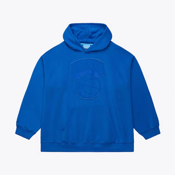 New York Knicks Blue Downtown Fleece Hoodie