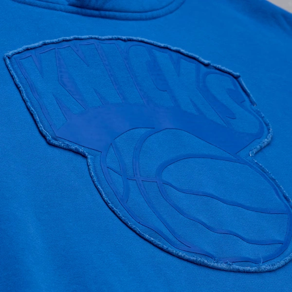 New York Knicks Blue Downtown Fleece Hoodie