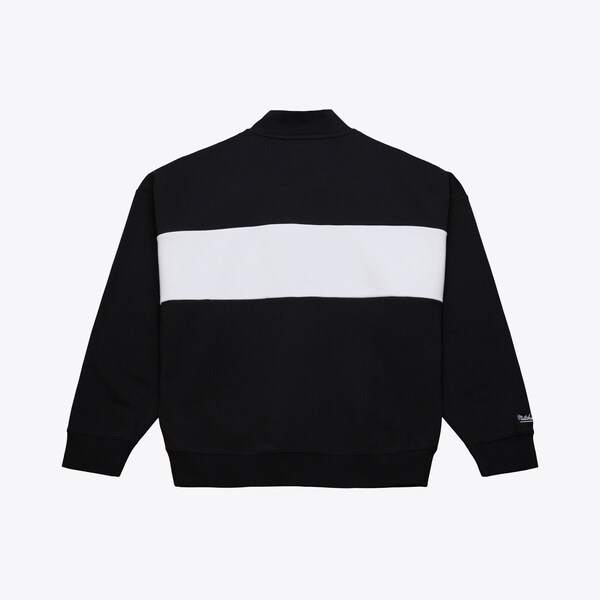 Women's Oakland Raiders Black Quarter-Zip Sweatshirt