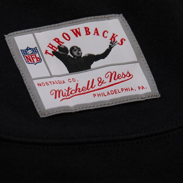 Women's Oakland Raiders Black Quarter-Zip Sweatshirt