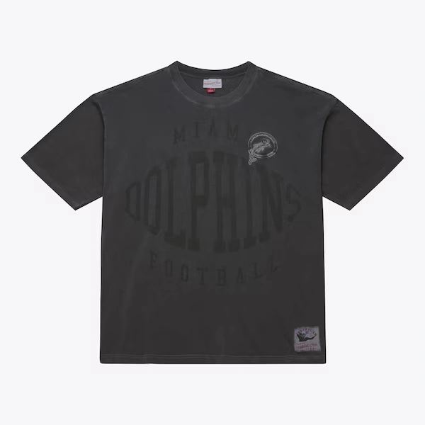 Miami Dolphins Charcoal Downtown Premium T-Shirt