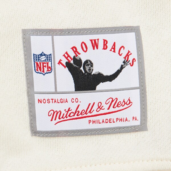 Women's Miami Dolphins Cream Logo Lightweight 3.0 Fleece Pullover Sweatshirt 5 Women's Miami Dolphins Cream Logo Lightweight 3.0 Fleece Pullover Sweatshirt