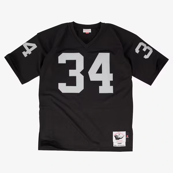 Bo Jackson Los Angeles Raiders 1990 Black Authentic Jersey