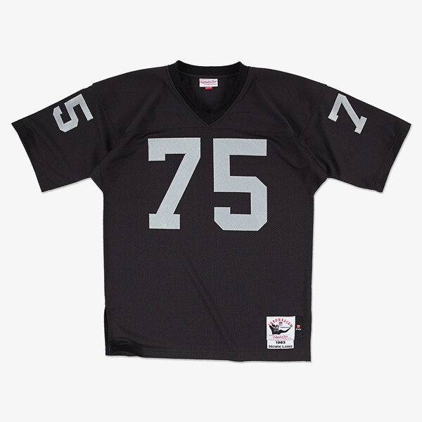 Howie Long Los Angeles Raiders 1983 Black Legacy Player Jersey