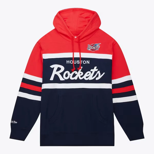 Houston Rockets Navy Head Coach Pullover Hoodie