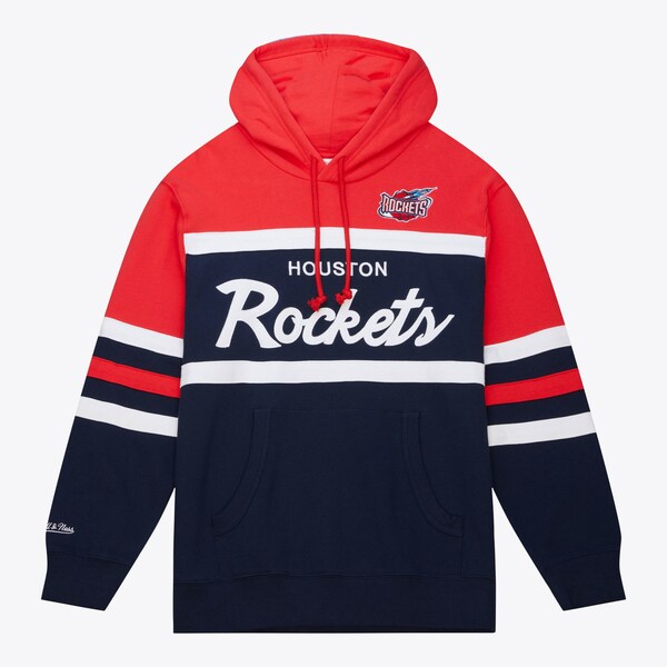 Houston Rockets Navy Head Coach Pullover Hoodie