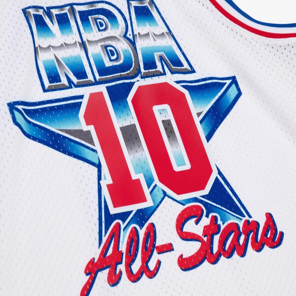 Dennis Rodman 1992 NBA All-Star Game White Swingman Jersey