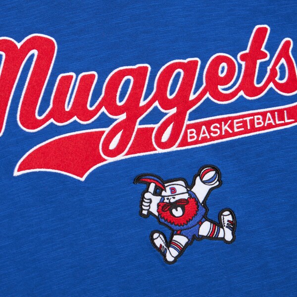 Denver Nuggets Royal Vintage Logo Legendary Slub T-Shirt