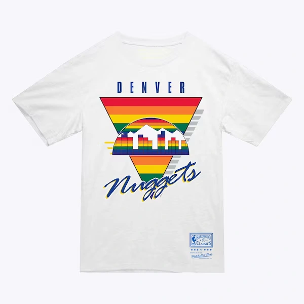 Denver Nuggets White Final Seconds T-Shirt