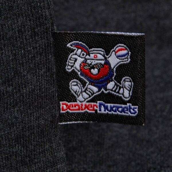 Women's Denver Nuggets Black Hardwood Classics Boyfriend T-Shirt