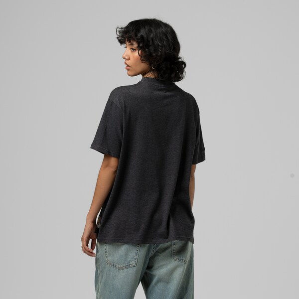 Women's Denver Nuggets Black Hardwood Classics Boyfriend T-Shirt