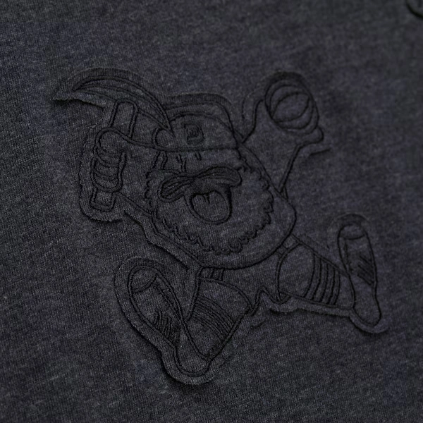 Women's Denver Nuggets Black Hardwood Classics Boyfriend T-Shirt