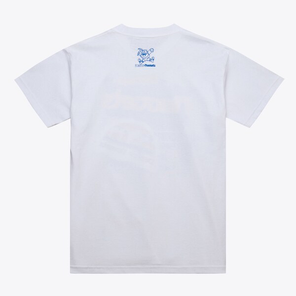 Men's White Denver Nuggets Destination Leisure Graphic T-Shirt