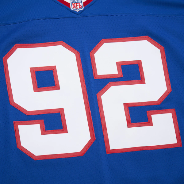 Michael Strahan New York Giants 1993 Royal Legacy Jersey 4 Michael Strahan New York Giants 1993 Royal Legacy Jersey