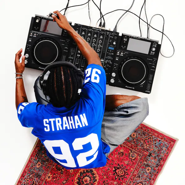 Michael Strahan New York Giants 1994 Royal Legacy Jersey 10 Michael Strahan New York Giants 1994 Royal Legacy Jersey