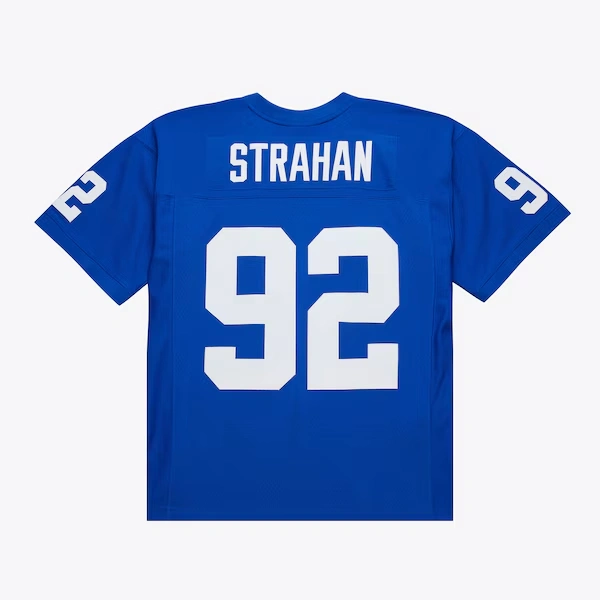 Michael Strahan New York Giants 1994 Royal Legacy Jersey 3 Michael Strahan New York Giants 1994 Royal Legacy Jersey