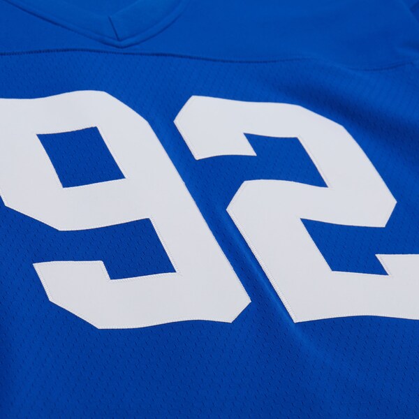 Michael Strahan New York Giants 1994 Royal Legacy Jersey 4 Michael Strahan New York Giants 1994 Royal Legacy Jersey