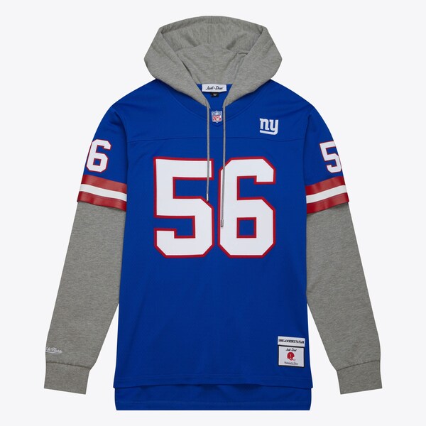 Lawrence Taylor New York Giants Royal M&N x Just Don Legacy Jersey Pullover Hoodie