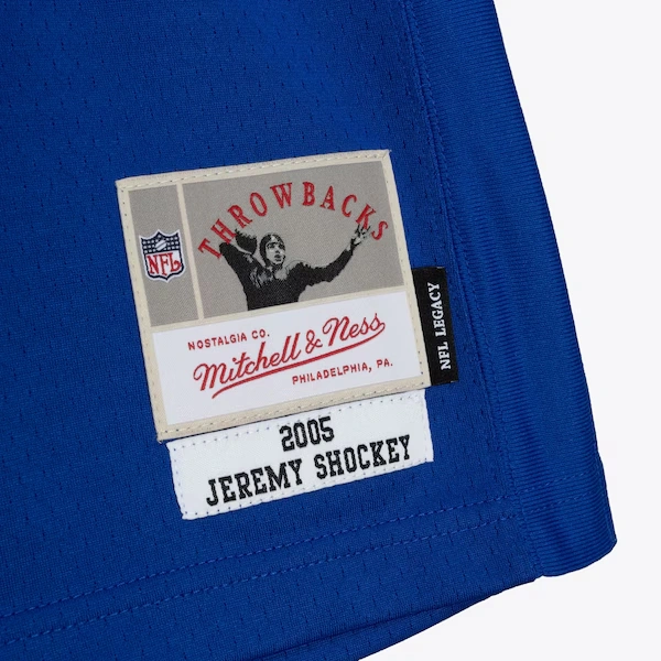 Jeremy Shockey New York Giants Royal 2005 Legacy Jersey 5 Jeremy Shockey New York Giants Royal 2005 Legacy Jersey